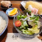 and Co- 酒も食事も
