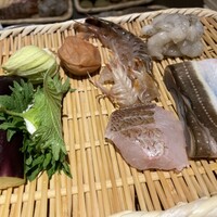 天七 - 本日のコースの素材