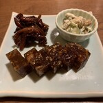 花遊小路 江戸川 - 珍味三種盛