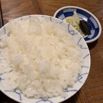花遊小路 江戸川 - 御飯と香の物