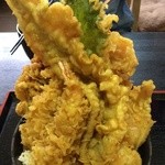氷見うどん・手打ちそば 深味 - この『盛り』が最高！