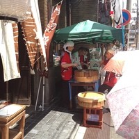 膳處漢ぽっちり - 祇園祭り限定、膳處漢のしみだれ豚まん(^o^)/
                  夜は長蛇の列になるので昼ごはんに食べました❗️
