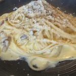 IL PLANETARIO - ⚫︎自家製【パンチェッタ】と玉子、チーズ、
      　黒胡椒の【カルボナーラ】
