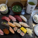 鮨まさ - 鮨まさランチ「星」￥2,200