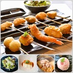 お出汁で食べる串かつと釜めしの専門店 ぎん庵 - 