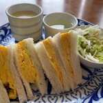 喫茶 みどり - 料理写真:たまごサンド