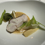 レフェルヴェソンス - 長崎産・九絵のグリエ ブールブラン 春の山菜たち