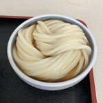 長生うどん - ミニサイズの冷やしうどん　　　　　　　　　　　　『早くから来て頂いたので』とサービスで頂きました