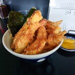 ふじ食堂 - 料理写真:天丼800円