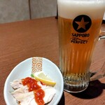 石と肴 地雷也 弘前店 - 突き出し