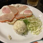 三松会館 - ハムエッグ