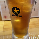 らーめん屋 USAGI - サービスの黒ウーロン茶