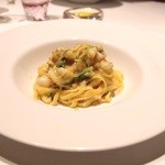 リストランテ ペガソ - Jun, 2014② 天草産黄金ハモと生ウニのトレネッテ