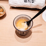 鮨 龍次郎 - 白魚茶碗蒸し