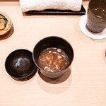 鮨 龍次郎 - 味噌汁