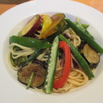 cafe restaurant NILS - 有機野菜のパスタ