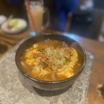 炭火焼肉ホルモンさわいし - ユッケジャンラーメン