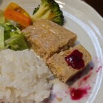 キッチン ブルー グローブ - てりへソースを添えて