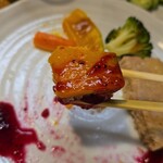 キッチン ブルー グローブ - 再び南瓜を添えて