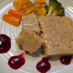 キッチン ブルー グローブ - ハムの様にも見える