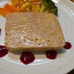 キッチン ブルー グローブ - 正面から、表面の照りがチーズかな？