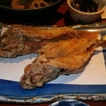 水とり - あらかぶのから揚げ２匹