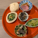 季肴 からはし - 前菜５種