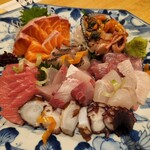 雄ちゃん - 刺身盛り合わせ