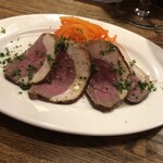 八丁堀ワイン食堂パパン - ◎マグレ鴨のハム ¥530-