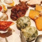 ワイン酒場 Opti - 5種盛りアンティパスト