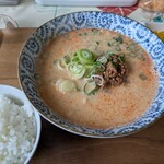 日替わり食堂 - 担々麺セット千円　御飯と替玉付き