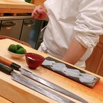 鮨 しゅん輔 - 墨烏賊です