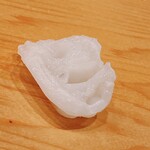 鮨 しゅん輔 - 北海道の水蛸。酢橘でいただきます