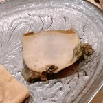 鮨 しゅん輔 - 蒸し鮑です。蝦夷かな？