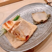鮨 しゅん輔 阿佐ヶ谷 - 鮟肝はフワフワ仕立て