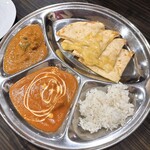 サンライズ - レディースセット（チーズナン）