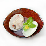 鮮魚・お食事処 山正 - 蛤の酒蒸し