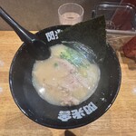 閃光舎 - 豚骨ラーメン、替玉