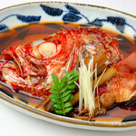 鮮魚・お食事処 山正 - 金目鯛かぶと煮