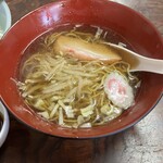 酔來軒 - セットの小ラーメン（200円）