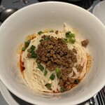 中国四川酒家 蔓山 - 追加注文した汁なし担々麺