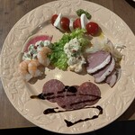 Cafe＆Dining HANAむこう - 前菜5種盛り合わせ