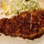 丸一 - 日本一だと思ってる、ランチロースかつ定食