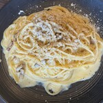 IL PLANETARIO - ⚫︎自家製【パンチェッタ】と玉子、チーズ、
      　黒胡椒の【カルボナーラ】