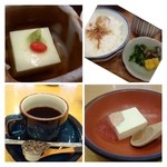Nihon Ryouri Kisuitei - ＊卵豆腐 
                        ＊ご飯・・普通。和食ですので、ご飯は美味しく頂きたいですね。 
                        ＊お味噌汁・・合わせ味噌仕立てで美味しい。 
                        ＊コーンのデザート・・普通。 
                        ＊コーヒー 