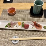 あじ彩　真 - お刺身