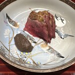 日本料理 別府 廣門 - 天然鴨　鴨肝　心臓　砂ずり　タレ