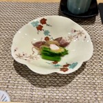 あじ彩　真 - ホタルイカの酢味噌あえ？