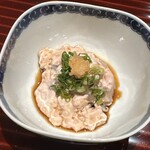 日本料理 別府 廣門 - 馬面ハギ　肝和え