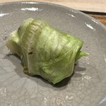 日本料理 別府 廣門 - キャベツ　キャベツのペースト